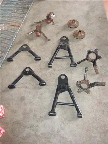 front suspension components